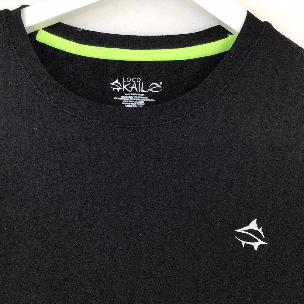 Loco Skailz Men's Shirt Top Black Size Medium - Picture 12 of 12